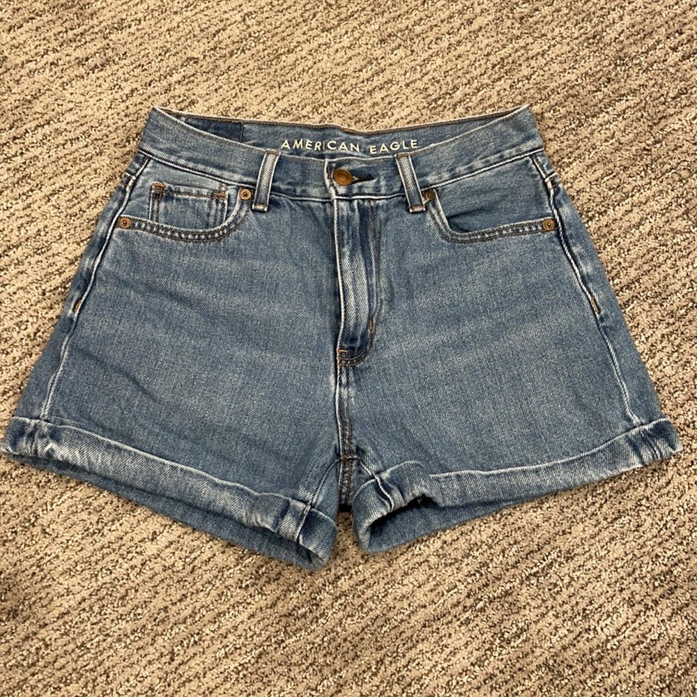 High Waister Mom Short